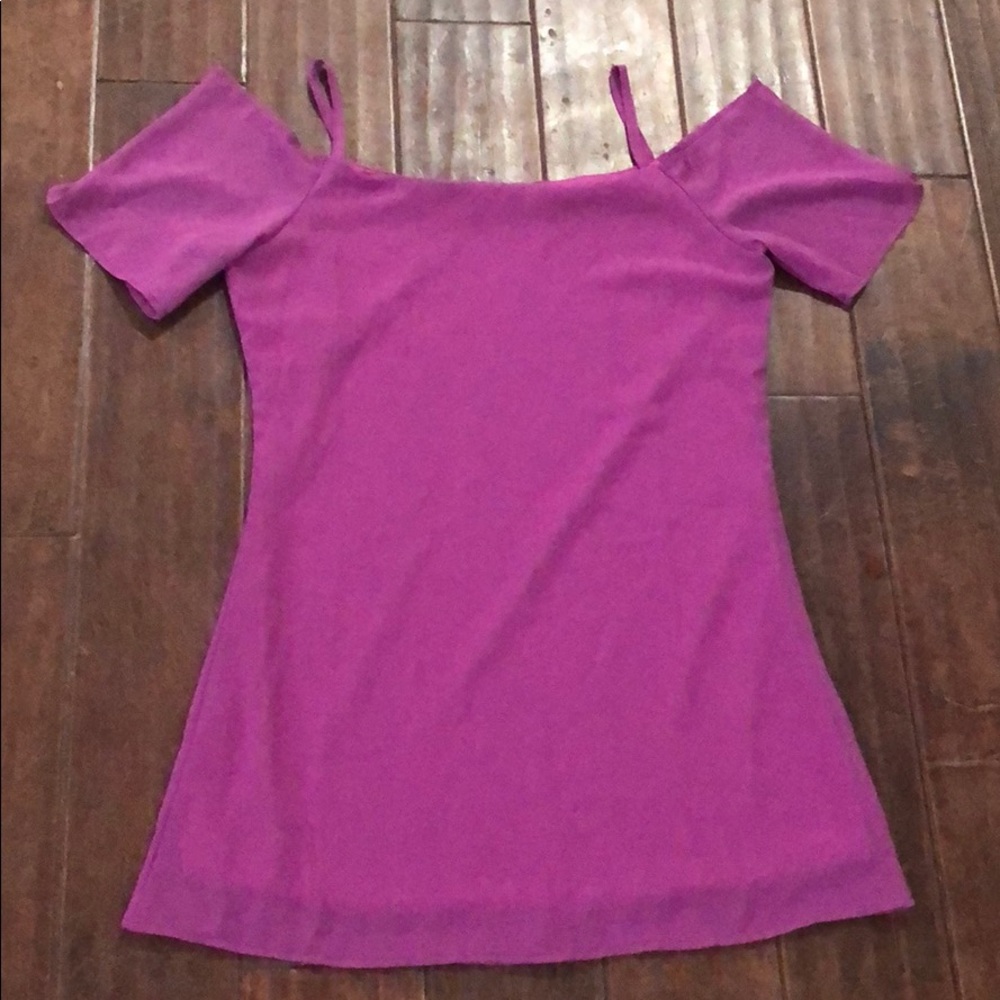 Fashion Cold Shoulder Tunic